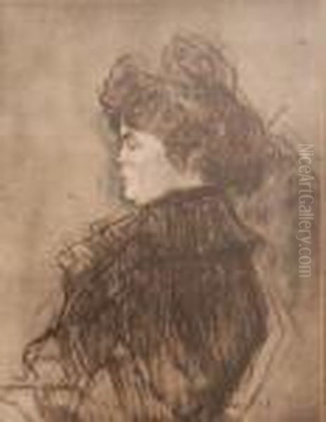 Madame La Comtesse A De Toulouse Lautrec - view 1