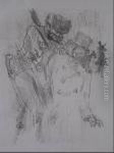 Arrestationide Schlome Fuss by Henri De Toulouse-Lautrec