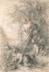 The Finding of Moses by Charles de La Fosse