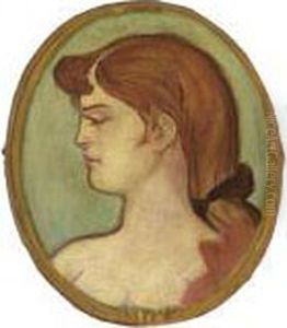 Portrait De Femme De La Maison De La Rue D'amboise by Henri De Toulouse-Lautrec
