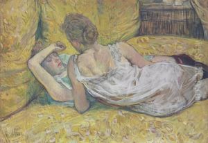 L'abandon (les Deux Amies) by Henri De Toulouse-Lautrec