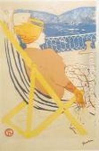 Sur Le Pont by Henri De Toulouse-Lautrec