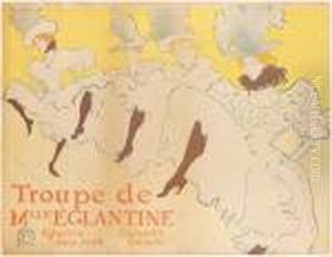 May Milton by Henri De Toulouse-Lautrec