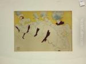 Troupe De Mademoiselle Eglantine by Henri De Toulouse-Lautrec