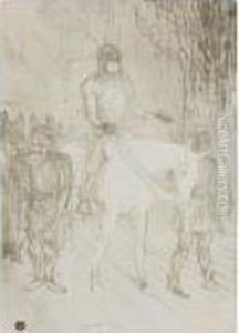 Entree De Brasseur, Dans Chilperic by Henri De Toulouse-Lautrec