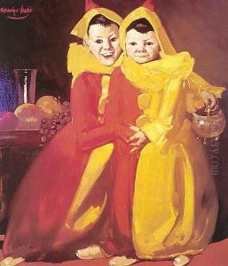 Jack and Russell Burke 1911-23 by George Luks
