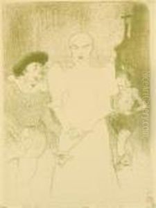 A L'opera, Mme Caron Dans Faust (d. 49; A. 52; W. 39) by Henri De Toulouse-Lautrec
