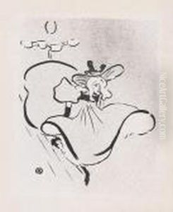 Jane Avril by Henri De Toulouse-Lautrec