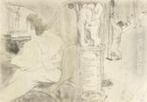 Couverture De L'estampe Originale by Henri De Toulouse-Lautrec