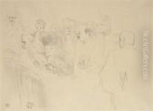 Proces Arton (troisieme Planche) (d. 193; A. 194; W. 151) by Henri De Toulouse-Lautrec