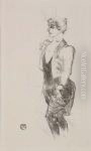 Mary Hamilton by Henri De Toulouse-Lautrec
