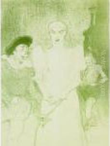 Opera Singer by Henri De Toulouse-Lautrec