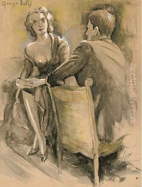 Flirtations in the smoking room - view 1