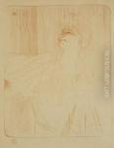 Yvette Guilbert, A Menilmontantde Bruant by Henri De Toulouse-Lautrec