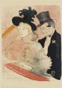 Au Concert (w.p. 28) by Henri De Toulouse-Lautrec