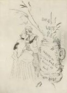 Sur Les Yeux by Henri De Toulouse-Lautrec