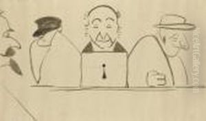 Sous La Bise Et Le Vent by Henri De Toulouse-Lautrec