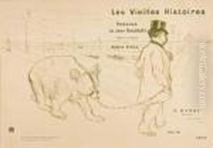 Les Vieilles Histoires - Couverture. by Henri De Toulouse-Lautrec