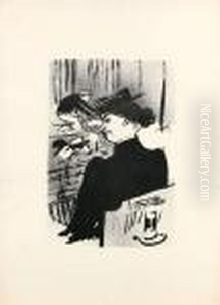 Une Spectatrice (planche Pour Le Cafe-concert). 1893 - view 1