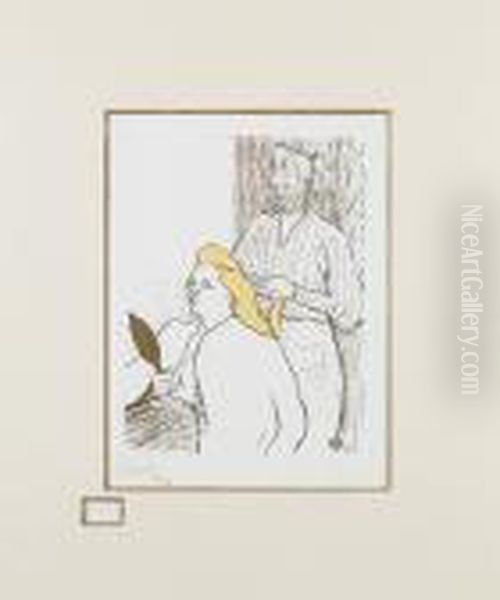 Le Coiffeur-programme De Theatre Libre (wittrock 15) - view 1