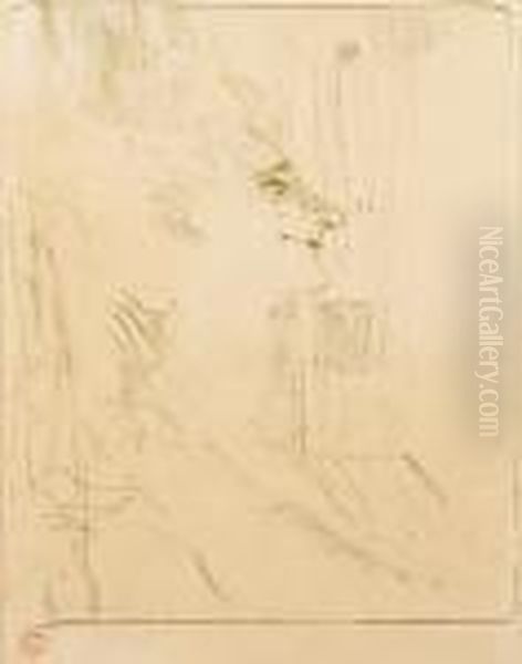 Yvette Guilbert-soularde, From Serie Anglaise - view 1