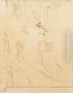 Yvette Guilbert-soularde, From Serie Anglaise by Henri De Toulouse-Lautrec