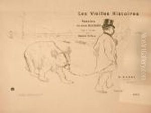 Les Vieilles Histoires, Couverture by Henri De Toulouse-Lautrec