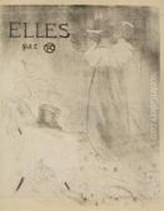 Frontispiece For Elleslithograph Printed In Greyish-black Frontispiece For Elleslithograph Printed In Greyish-black
