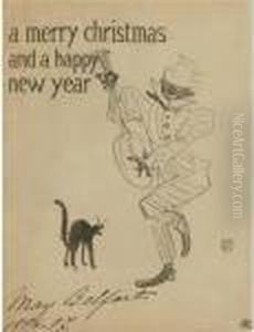A Merry Christmas (d. 202; W. 173; Ad. 201) by Henri De Toulouse-Lautrec