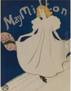 May Milton (d. 356; W. P17; Adr. 134) by Henri De Toulouse-Lautrec