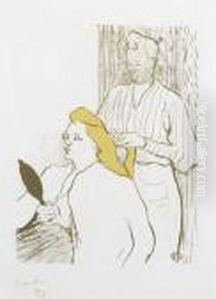 Le Coiffeur (delteil 14; Wittrock 15; Adriani 40) - view 1