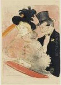 Au Concert (wp. 28) by Henri De Toulouse-Lautrec