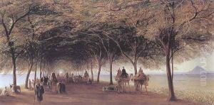 The Pyramids Road, Ghizeh 1873