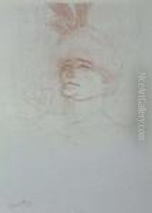 Mademoiselle Marcelle Lender En Buste De Trois Quarts by Henri De Toulouse-Lautrec