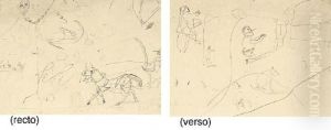 Esquisse by Henri De Toulouse-Lautrec