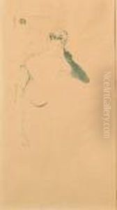 Yvette Guilbert, Dans Colombine A Pierrot (wittrock 68) by Henri De Toulouse-Lautrec