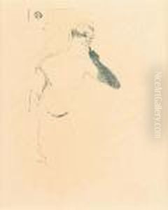 Yvette Guilbert, Dans 'columbine A Pierrot' by Henri De Toulouse-Lautrec