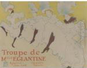 Troupe De Mlle Eglantine (d. 361; W. P21; Adr. 162) by Henri De Toulouse-Lautrec