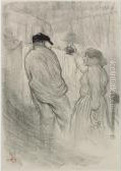 Au Theatre Libre, Antoine Dans 'l'inquietude' (d.51; W.41; Adr. 56) - view 1