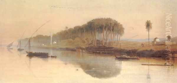 Sheikh Abadeh on the Nile - view 1