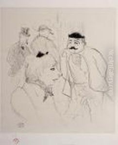La Tige- Moulin Rouge by Henri De Toulouse-Lautrec
