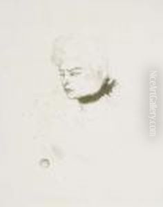 Mademoiselle Pois Vert (adr. 141; W. 122) by Henri De Toulouse-Lautrec