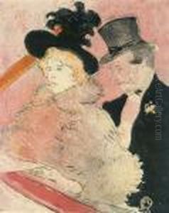 Au Concert (adr. 196; W. P. 28) by Henri De Toulouse-Lautrec