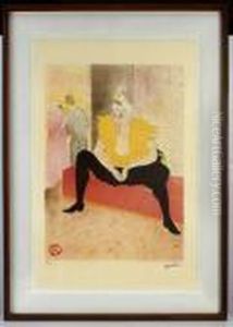 La Clownesse by Henri De Toulouse-Lautrec
