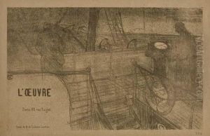 Prospectus-programme De L'oeuvre by Henri De Toulouse-Lautrec