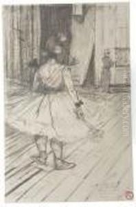 Au Cirque by Henri De Toulouse-Lautrec