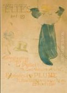 Frontispiece Poster For "elles" by Henri De Toulouse-Lautrec