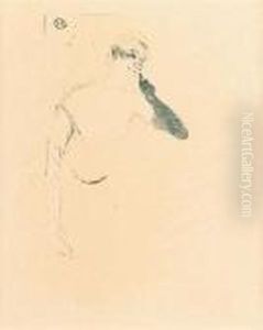 Yvette Guilbert by Henri De Toulouse-Lautrec