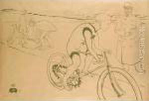 Cycle Michael (w. P25) by Henri De Toulouse-Lautrec