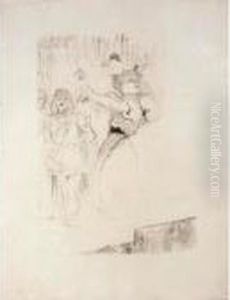 Lender Dansant Le Pas Du Bolero, Dans Chilperic (w. 103) by Henri De Toulouse-Lautrec